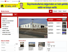 Tablet Screenshot of kahveciogluemlak.com